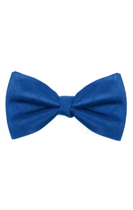 Royal Blue Dupion Bow Tie