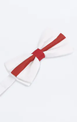 Pre-Tied St George Cross Bow Tie