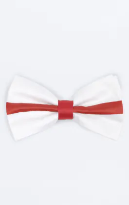 Pre-Tied St George Cross Bow Tie