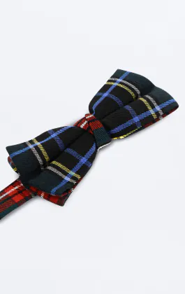 Green Tartan Bow Tie