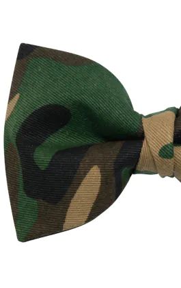 Camo Print Bow Tie