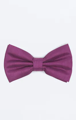 Purple Dupion Bow Tie