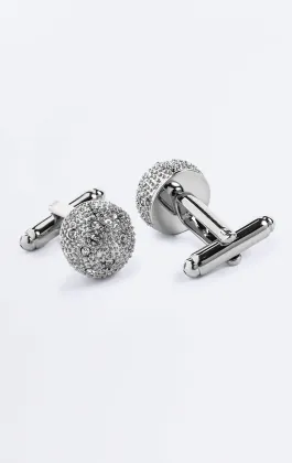 Cufflinks - Chrome Ball