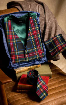 Green Tartan Classic Set