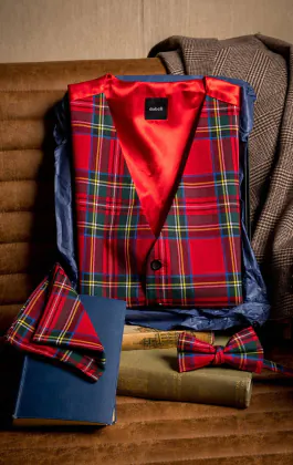 Red Tartan Classic Set