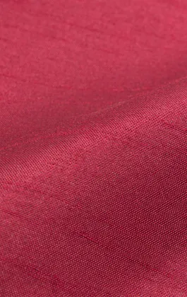 Burgundy Dupion Handkerchief