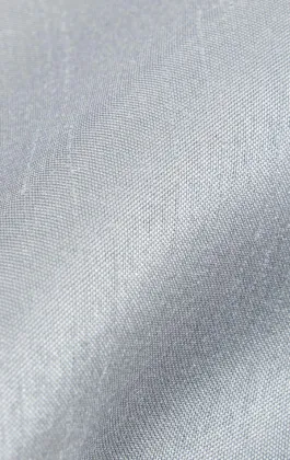 Silver Dupion Handkerchief