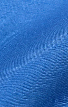 Royal Blue Dupion Handkerchief