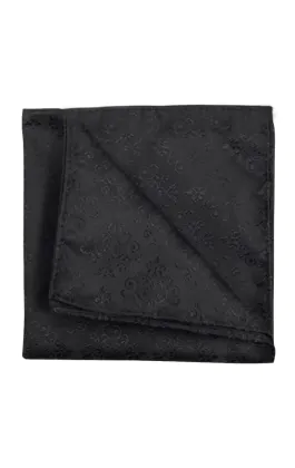 Dobell Black Da Vinci Handkerchief