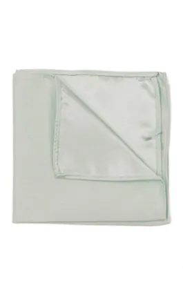 Light Green Dupion Handkerchief