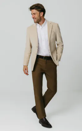 Beige Corduroy Jacket