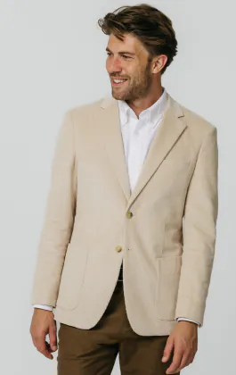 Beige Corduroy Jacket