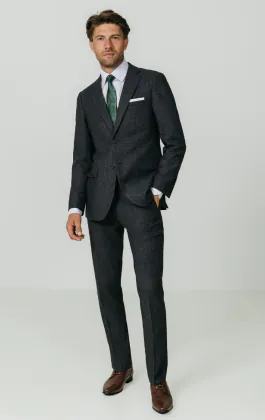 Grey Donegal Tweed Jacket