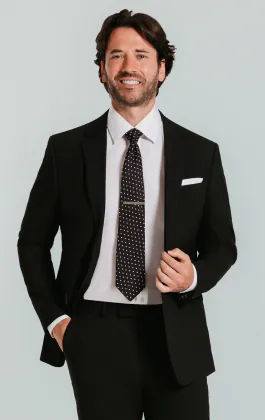 Black Slim Fit Suit Jacket