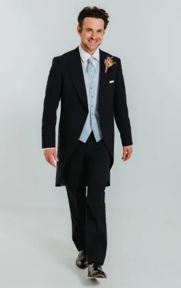 Navy Blue Morning Suit