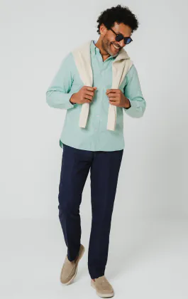 Mint Green Oxford Shirt