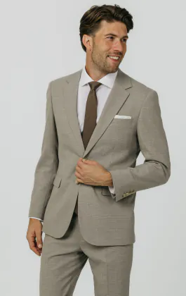 Natural Check Suit