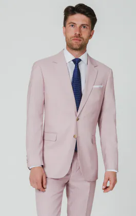 Rose Pink Sharkskin Suit