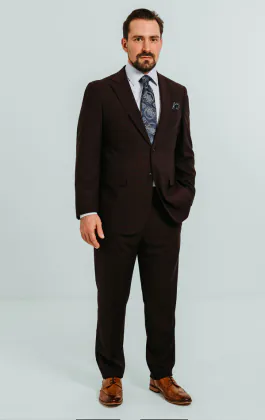 Burgundy Suit