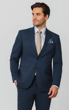 Mid Blue Suit