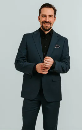 Teal Suit