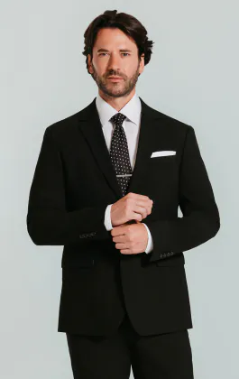 Black Slim Fit Suit