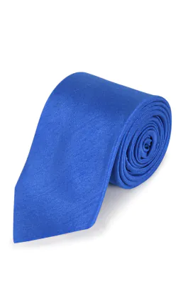 Royal Blue Dupion Tie