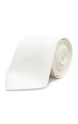 Ivory Dupion Tie