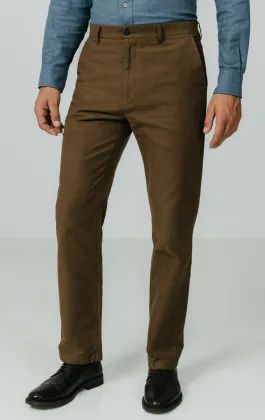 Taupe Moleskin Trousers