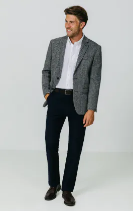 Navy Moleskin Trousers