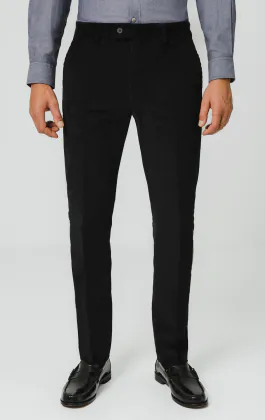 Black Corduroy Trousers