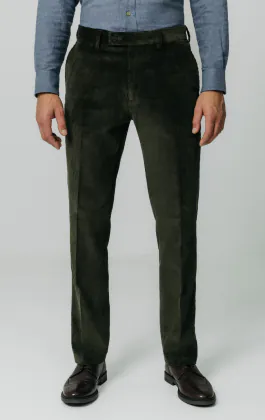 Green Corduroy Trousers