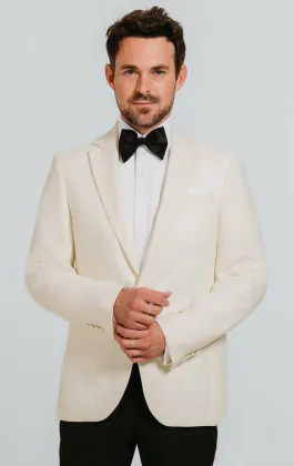 White Notch Lapel Tuxedo