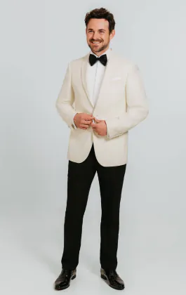 White Shawl Lapel Tuxedo