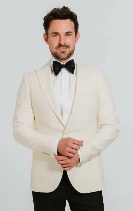 White tuxedo dress outlet