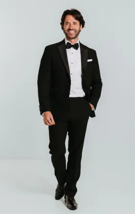 Black Tuxedo with Notch Lapel