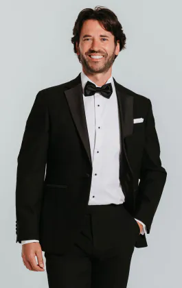 Black Tuxedo with Notch Lapel