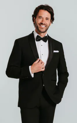 Black Tuxedo with Shawl Lapel