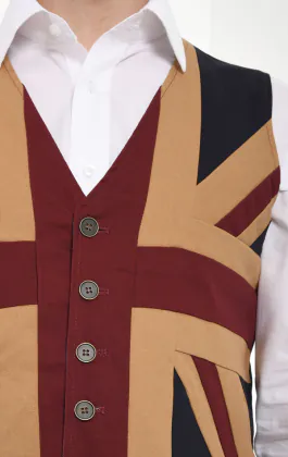 Vintage Union Jack Vest