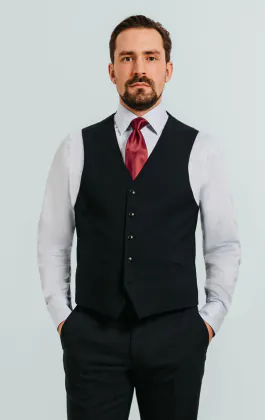 Navy Vest