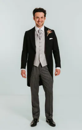 Silver Paisley Vest