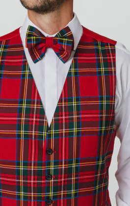 Red Tartan Vest
