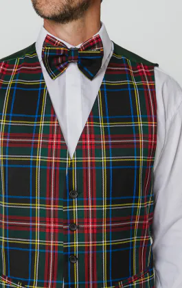 Green Tartan Vest