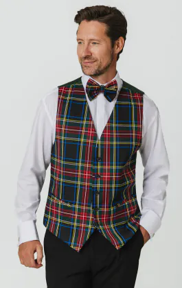 Green Tartan Vest