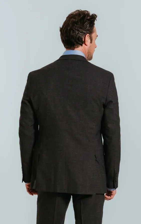Dobell Charcoal 3 Piece Suit Dobell